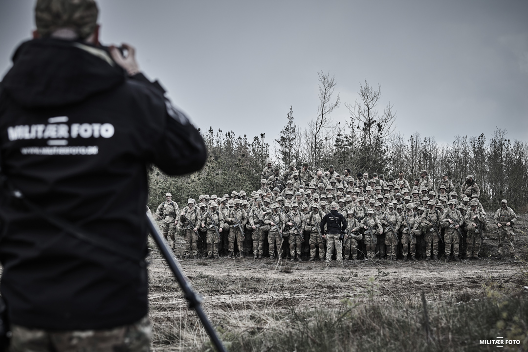 militærfoto fotografering af kompagni